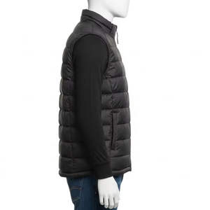 Chaleco de Hombre con Relleno de Poliéster, Material Suave, Antiencogimiento, Cálido, Ligero, Ropa de Abrigo Cómoda para Invierno, Chaleco para Exteriores - Product Image 3