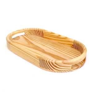 Calidad estándar hogar diario cocina Catering usado multifuncional decorativo Pasta Pizza bandeja para servir bandeja de madera de bambú - Product Image 3