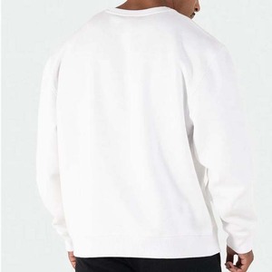 เสื้อสเวตเตอร์แบบสวมหัวของผู้ชายเสื้อสเวตเตอร์คอคอลูกเรือผ้าฝ้ายผ้าฟลีซแบบเรียบง่ายใส่ได้ตามต้องการดีไซน์แบบกำหนดเอง - Product Image 6