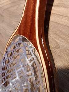 Red de pesca de malla de silicona plegable de 79,5 cm con interruptor de bloqueo Clip de cinturón Bass Trout Boat N02 Red de aterrizaje de pesca - Product Image 4