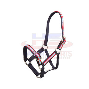 Cabeza de caballo de lujo, cabeza de caballo, cuello de caballo iluminado, Halter ajustable de nailon - Product Image 3