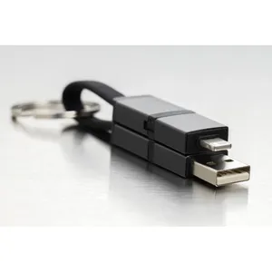 Cable USB Ecológico 4 en 1 de 60W, Gadget Sostenible, Categoría de Productos Promocionales - Product Image 2