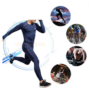 Taille personnalisée Tenue d'entraînement respirante de qualité supérieure pour homme pour le printemps Tenue d'entraînement écologique sans couture avec marque privée grandes tailles - Product Image 3