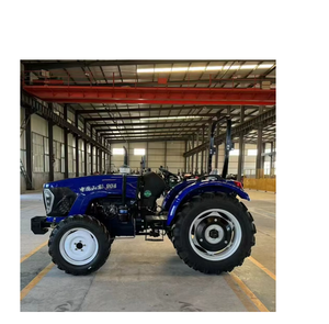 100HP 4WD Mini 4x4 Tractor multifuncional Nuevo tractor agrícola con bomba de dirección hidráulica Motor Caja de cambios Componentes básicos - Product Image 2