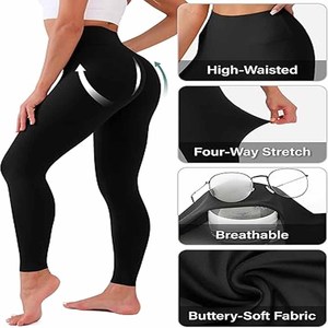 Nouveau design de haute qualité pour femmes Legging à séchage rapide pour femmes Legging uniforme respirant pour femmes téléchargé par Dress Sports - Product Image 4