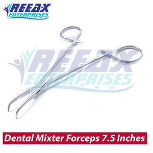 REEAX ENTERPRISES Pince hémostatique entièrement incurvée en acier inoxydable Pince chirurgicale à pointe fine 7.5 et à angle de 90 degrés - Product Image 2