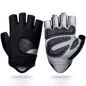 Customized Logo Breathable Polyester Gym <b>Gloves</b> Unisex Workout Fitness Weightlifting <b>Gloves</b> for Outdoor Use for Men and Women - Product Image 5