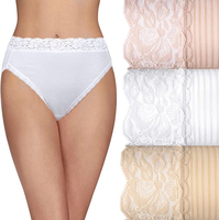 Ropa Interior Femenina para la Menstruación, Conjunto Sexy, Color Rosa, Bonitas Bragas Bordadas de Algodón, Servicio OEM, Personalizado