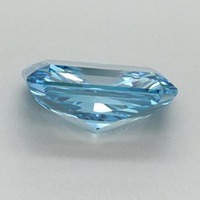Bague de fiançailles personnalisée en diamant bleu fantaisie de 2,00 carats, taille radiant, cultivé en laboratoire, pureté VVS-VS, certifié IGI, bijoux en diamant