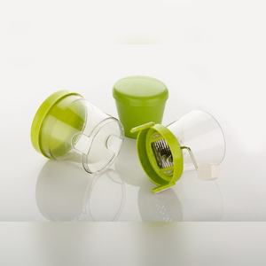 Heavy Duty ABS Plastic Magic Chilly Cutter Manual Food Chopper for Onion Dry <b>Fruit</b> Stainless Steel Blade System India - Product Image 4