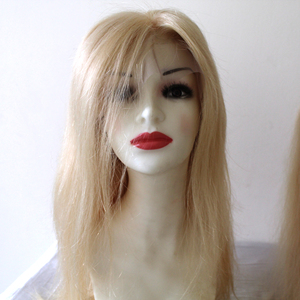 วิกผมลูกไม้สีบลอนด์ธรรมชาติ613 HD แบบเต็มผมตรงยาวสไตล์ yaki ผมดิบแท้ลูกไม้ใสตัวเลือกราคาถูก - Product Image 6