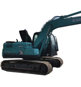 KOBELCO SK140 d'occasion, équipement de construction de 14 tonnes, excavatrice avec moteur EPA, pompe et moteur de direction intégrés - Product Image 1