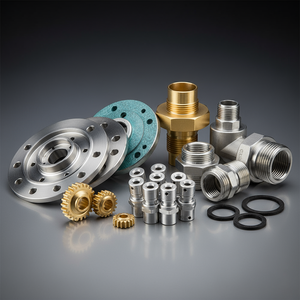 CNC Machining Stainless Steel Agricultural Parts Precision Metal Components for Tractors Harvesters Farming Equipment - Product Image 1