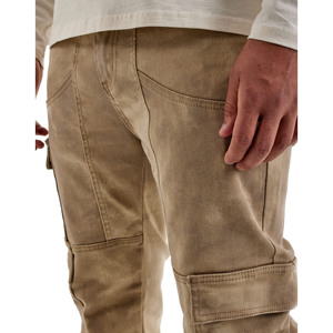 New Style Men's Cargo Six Pockets Trousers 100% High Quality Men's Printed Wholesale Cargo Sweatpants - Product Image 3