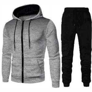 ชุดกีฬาลำลองสำหรับผู้ชายชุดวิ่งขนแกะระบายอากาศได้ดีพิมพ์ลายแบบปกติสำหรับวิ่งจ๊อกกิ้งวิ่ง - Product Image 3