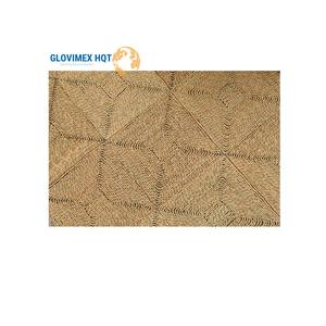Nouveau design fait à la main jonc de mer cosse de maïs tapis de porte naturel sûr osier salle de bain cuisine tapis de sol maison articles tissés décoratifs - Product Image 1