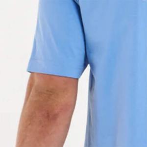 เสื้อยืดผู้ชายคุณภาพสูง แขนสั้น ผ้าฝ้าย 100% ล้างสีแบบแอซิด ทรงสปอร์ต แคชชวล โอเวอร์ไซส์ เสื้อยืดล้างสีแบบแอซิดเข้ม - Product Image 6