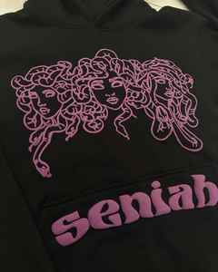 Sweat à capuche surdimensionné en polaire du fabricant avec strass, top court, ourlet brut, bord coupé, impression 3D, sweats à capuche d'hiver pour hommes - Product Image 3