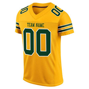 Ensemble d'uniformes de football américain personnalisés haute performance, coupe joueur, maillot imprimé par sublimation, grande taille, antibactérien, anti-UV - Product Image 1