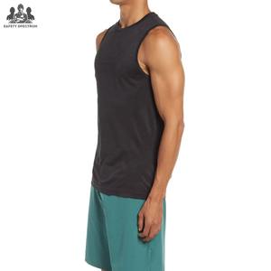 Camiseta sin Mangas de Punto Informal para Hombre, Chaleco de Gimnasio, Secado Rápido, Transpirable, 100% Algodón - Product Image 3