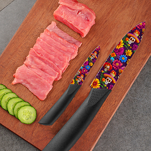 Juego de 2 Cuchillos de Cocina Ecológicos y Duraderos con Mango de Plástico Ambidiestro, Cuchillo de Chef Afilado, en Existencia, Precio de Fábrica, Entrega Rápida - Product Image 6