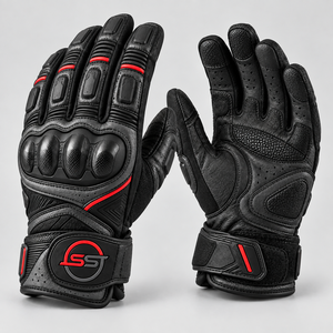Guantes de Motocicleta Unisex Hechos con Material Resistente, Ofrecen un Ajuste Cómodo, un Agarre Firme e Ideales para Conducir - Product Image 1