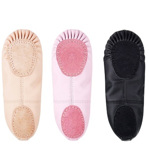 Chaussures de danse et de gymnastique professionnelles unisexe, nouvelle conception, en cuir souple et écologique, pour jazz, ballet et gymnastique – Meilleures ventes - Product Image 1