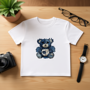 T-Shirt Unisex 100% Cotone 210GSM Stile Casual con Logo Personalizzato Stampato sul Davanti con Tecnica DTG - Product Image 3