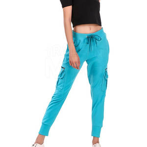 Pantalon avant plat personnalisé de haute qualité pour femmes vêtements d'hiver décontractés avec taille moyenne imprimé Logo de la marque-disponible pour la vente en gros - Product Image 5