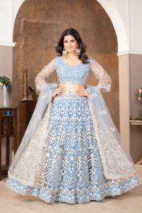 La plus belle collection Lehenga la plus tendance avec de belles paillettes lourdes - Product Image 4