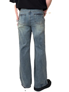 Pantalon cargo ample et large pour homme, camouflage de chasse, style charpentier, double genou renforcé, pour l'extérieur, 100% coton - Product Image 2