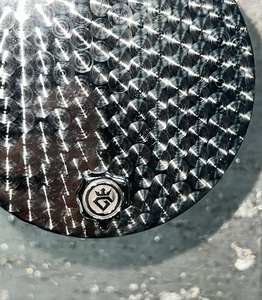 Bijoux de bus 3D brillants personnalisés pour hommes, testeur de diamants de passage de Moissanite VVS, pendentif boule 3D plaqué glacé - Product Image 4