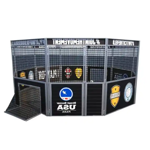 Campo da Calcio con Gabbia in Vetro Economico Personalizzato per Competizioni di Club Allenamento Commerciale Campo da Calcio con Gabbia in Vetro in Vendita - Product Image 1