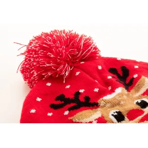Casquette de Noël personnalisée Morkved – Chapeau de merchandising personnalisable pour les célébrations festives - Product Image 4
