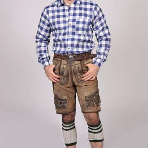 Chemise à carreaux coupe cintrée pour homme Chemise boutonnée à carreaux en coton de haute qualité pour les soirées formelles, décontractées et décontractées d'affaires - Product Image 6