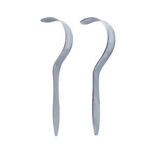 Retractor Quirúrgico Manual de Acero Inoxidable de Alta Calidad, Extra Profundo, Tipo Deaver, Seguro para Cirugía General, Instrumentos Metálicos - Product Image 5