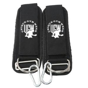 Unisex สายรัดข้อเท้า D-ring ระบายอากาศสีชมพูนีโอพรีนผ้าฝ้ายไนลอนกีฬาป้องกันสายปรับแต่งโลโก้ - Product Image 6