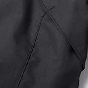 Chaqueta duradera para senderismo de invierno al aire libre, a prueba de viento, cuello levantado, capucha impermeable con cremallera, tela recubierta sólida, Fabricante Mayorista - Product Image 4