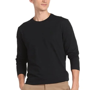 Camiseta Clásica de Manga Larga para Hombre, 230 GSM, 100% Algodón, Estilo Casual Urbano, Fabricante OEM - Product Image 1
