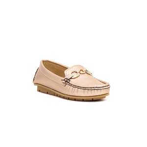 Sandales à talons dorées pour filles Style-KD0385 de mocassin formel - Product Image 2