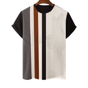 Venta al por mayor en blanco liso camiseta personalizable su logotipo de impresión más camisas de los hombres del tamaño - Product Image 1