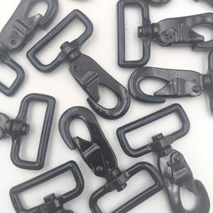 Nuevo Producto de Seguridad, Gancho Metálico para Perros de 39 mm con Acabado Negro Sin Níquel para Cinturones de Seguridad o Prendas - Product Image 2