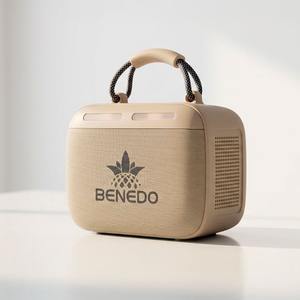 Altavoz Inalámbrico Benedo para Sonido Estéreo Hi-Fi, Pantalla con Asistente de Google, LED RGB, Salida Máxima de 5W, Portátil, USB, TF, AUX, 2400mAh - Product Image 3