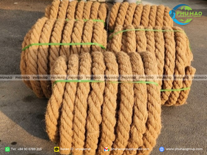 Cuerda de Fibra de Coco Sostenible para Proyectos Ambientales y Ofreciendo Unión Natural en Aplicaciones de Paisajismo Ecológicas - Product Image 4