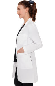 Bata de laboratorio para clínica médica para mujer, abrigo de laboratorio de algodón y poliéster de alta calidad con logotipo personalizado para enfermera - Product Image 2