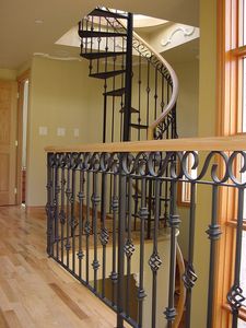 Cho Biệt Thự An Toàn Trong Nhà Sang Trọng Ống Sắt Cầu Thang Lan Can Và Lan Can Trang Trí Lan Can-NguyenPhong Kim Loại - Product Image 3