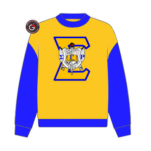 Sigma Gamma Rho Sorority bordado mujer cuello redondo sudadera | SGRho Sorority bordado señoras estilo personalizado cuello redondo - Product Image 2