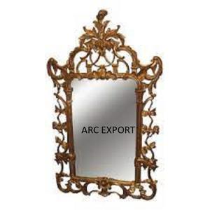 Standard Design Decoration Unique Wall Hanging <b>Mirror</b> With <b>Gold</b> Color Metal Frame Leaf Design Wedding Decoration <b>Mirror</b> Supply - Product Image 6