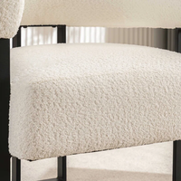 Chaise en fer moderne de luxe personnalisée pour appartement, sous-sol, villa, entrée, parc, salon, usage commercial, hôpital, atelier
