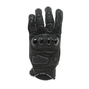 Gants de moto unisexes en cuir véritable blanc, noirs, pour course sur route, course de moto, protection des poignées, été, plein air, ski, décontractés - Product Image 6